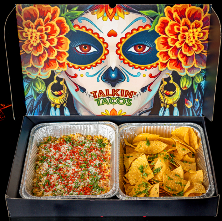 Street Corn and Chips